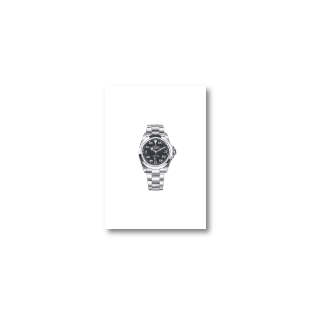 the graphiteline simple Rolex Air King