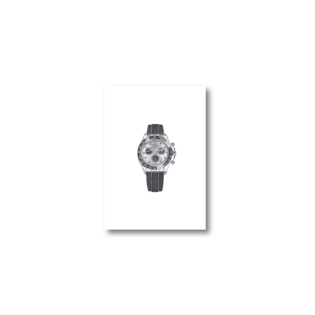 the graphiteline simple Rolex Cosmograph Daytona