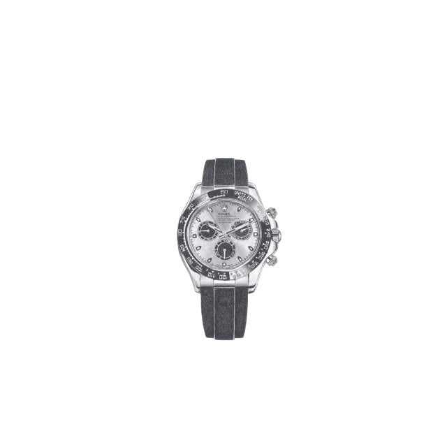 the graphiteline simple Rolex Cosmograph Daytona