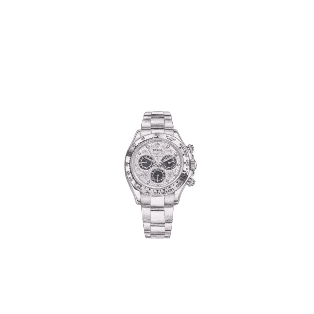 the graphiteline simple Rolex Cosmograph Daytona (Steel Band)