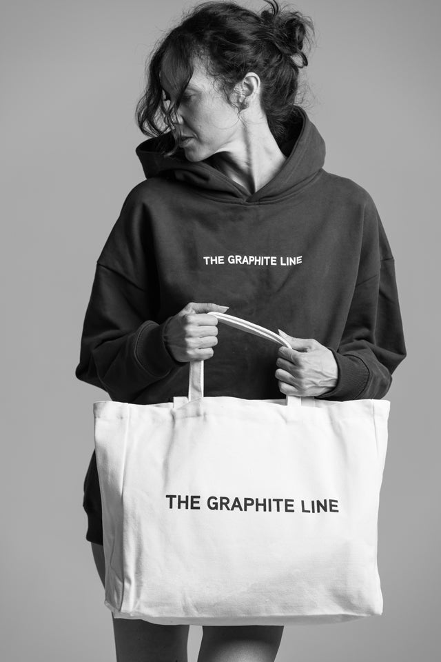 the graphiteline simple Tote Bag
